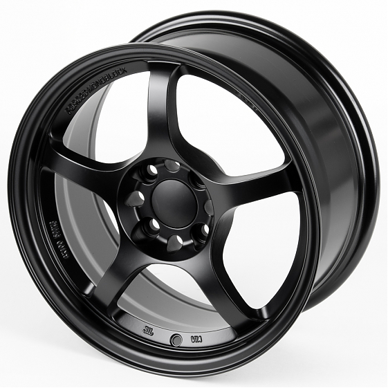 Литые диски 81231 SSR 50143-FG413 15 J7 ET30 4x100 73.1 чёрный матовый: Фото 6