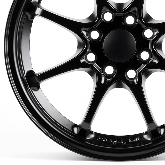 Литые диски 81271 Rays 83063-SB374 15 J7 ET33 4x100/4x114.3 73.1 чёрный матовый: Фото 2