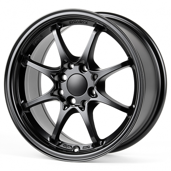 Литые диски 81271 Rays 83063-SB374 15 J7 ET33 4x100/4x114.3 73.1 чёрный матовый: Фото 5
