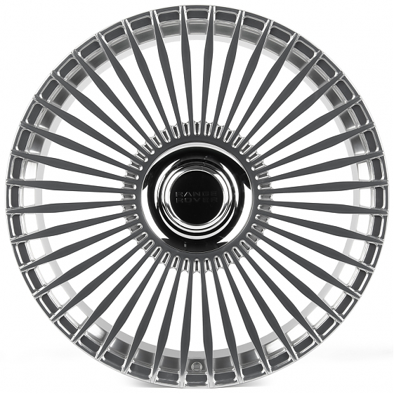 Кованые диски H241211V SL762-SV497 23 J9.5 ET42.5 5x120 72.6 зеркальная полировка: Фото 1