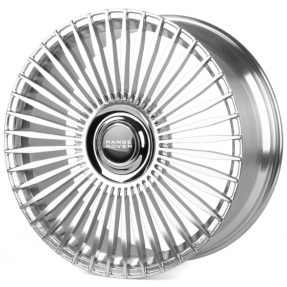 Кованые диски H241211V SL762-SV497 23 J9.5 ET42.5 5x120 72.6 зеркальная полировка: Фото 5