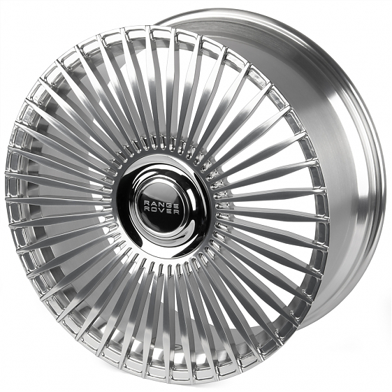 Кованые диски H241211V SL762-SV497 23 J9.5 ET42.5 5x120 72.6 зеркальная полировка: Фото 6
