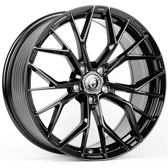 Литые диски 80604 HRE F010-CS255 19 J8.5 ET35 5x108 73.1 чёрный: Фото 4