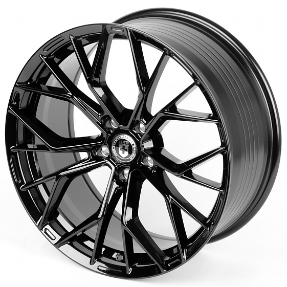 Литые диски 80604 HRE F010-CS255 19 J8.5 ET35 5x108 73.1 чёрный: Фото 6