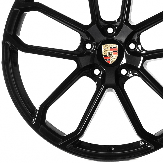 Кованые диски H250526GR SKILL SL592-CS447 22 J11.5 ET52 5x130 71.6 чёрный глянцевый: Фото 2