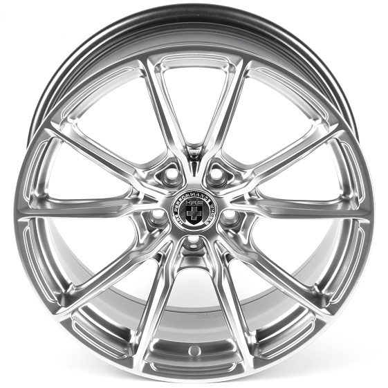 Литые диски 82627 HRE XL8015 17 J7.5 ET35 5x100 73.1 серебро тёмное: Фото 3