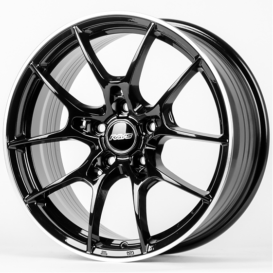 Литые диски 80376 Rays WC001-SK154 17 J7.5 ET35 5x114.3 73.1 чёрный: Фото 6