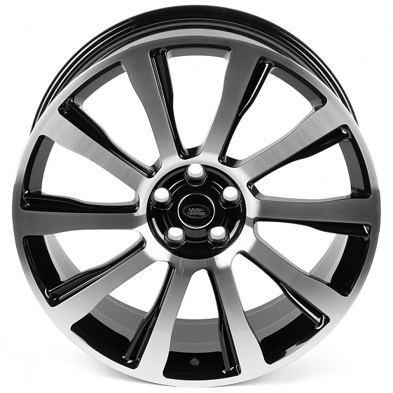 Кованые диски 0923-105B PTRACING FG115X-CV482 22 J9.5 ET48 5x120 72.56 чёрный глянцевый + полированн: Фото 3