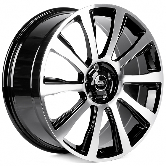 Кованые диски 0923-105B PTRACING FG115X-CV482 22 J9.5 ET48 5x120 72.56 чёрный глянцевый + полированн: Фото 4