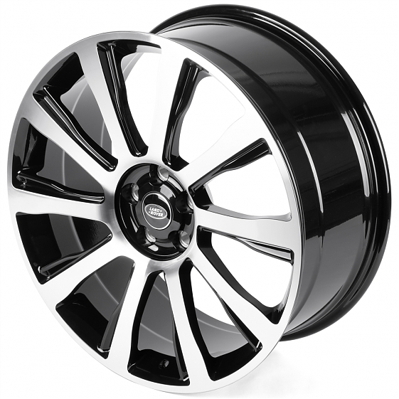 Кованые диски 0923-105B PTRACING FG115X-CV482 22 J9.5 ET48 5x120 72.56 чёрный глянцевый + полированн: Фото 6
