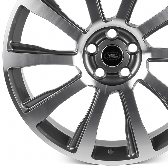 Кованые диски 0923-105 PTRACING FG115X-CV482 22 J9.5 ET48 5x120 72.56 графит + полированные спицы: Фото 2