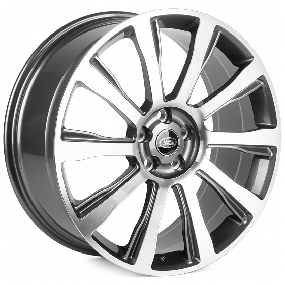 Кованые диски 0923-105 PTRACING FG115X-CV482 22 J9.5 ET48 5x120 72.56 графит + полированные спицы: Фото 4