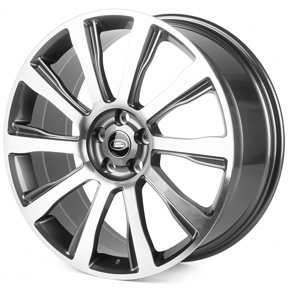 Кованые диски 0923-105 PTRACING FG115X-CV482 22 J9.5 ET48 5x120 72.56 графит + полированные спицы: Фото 5