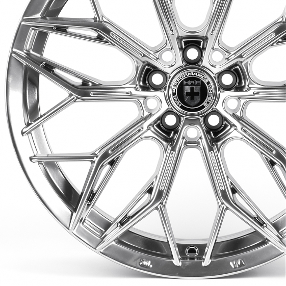 Литые диски 82427 HRE XF209 18 J8 ET35 5x112 66.56 серебро тёмное: Фото 2