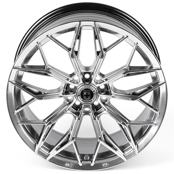 Литые диски 82427 HRE XF209 18 J8 ET35 5x112 66.56 серебро тёмное: Фото 3