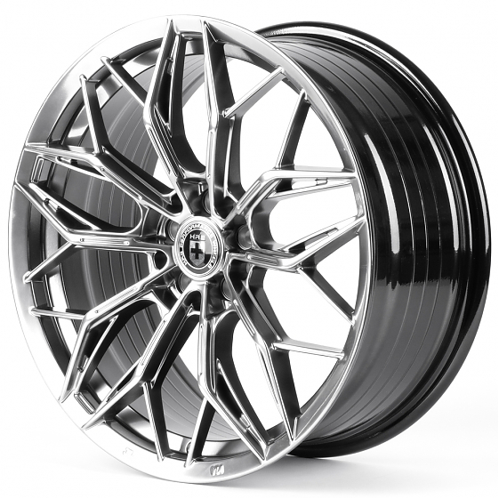 Литые диски 82427 HRE XF209 18 J8 ET35 5x112 66.56 серебро тёмное: Фото 5