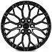Кованые диски H251129C SKILL SV100-SL221 20 J9 ET19 6x139.7 77.8 чёрный глянцевый + полированные спи