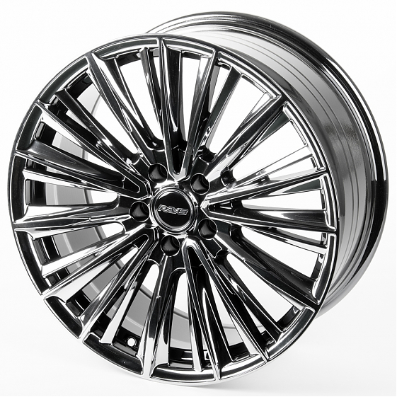 Литые диски 81073 Rays DW819-DS204 19 J8.5 ET35 5x120 67.1 чёрный хром: Фото 6
