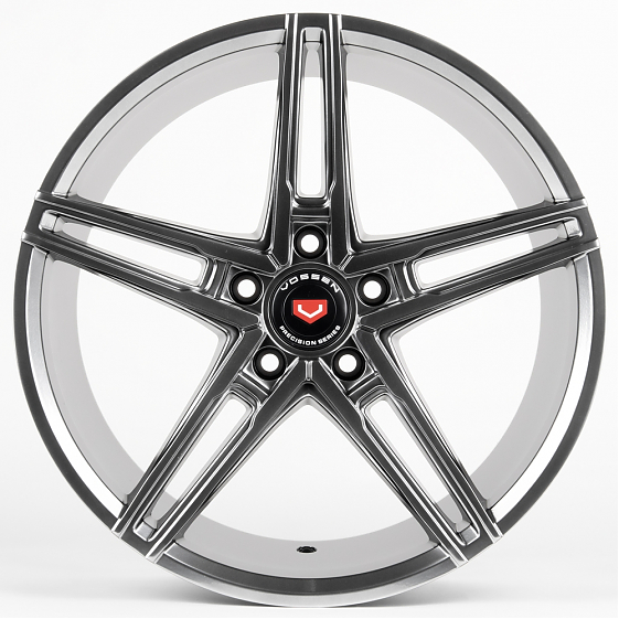 Литые диски 81194 Vossen TC02-SL052 18 J8.5 ET35 5x114.3 73.1 серебро тёмное: Фото 1