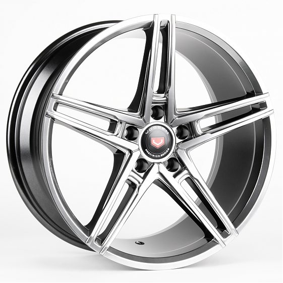Литые диски 81194 Vossen TC02-SL052 18 J8.5 ET35 5x114.3 73.1 серебро тёмное: Фото 4