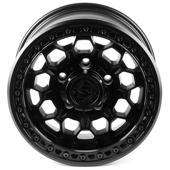 Кованые диски H241231D SKILL SB077-SK290 17 J9 ET-15 5x150 110.1 чёрный матовый: Фото 3