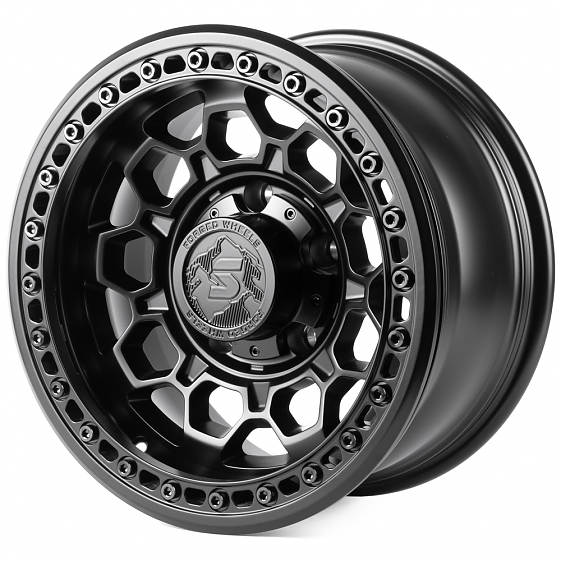 Кованые диски H241231D SKILL SB077-SK290 17 J9 ET-15 5x150 110.1 чёрный матовый: Фото 5