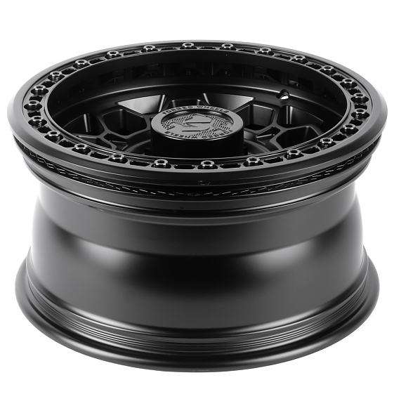 Кованые диски H241231D SKILL SB077-SK290 17 J9 ET-15 5x150 110.1 чёрный матовый: Фото 7
