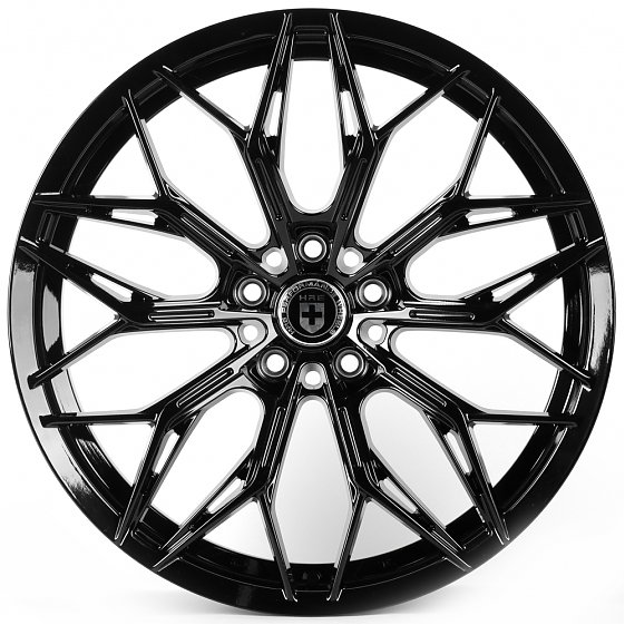 Литые диски 81645 HRE FC6006-CT508 19 J8.5 ET35 5x114.3 73.1 чёрный глянцевый: Фото 1