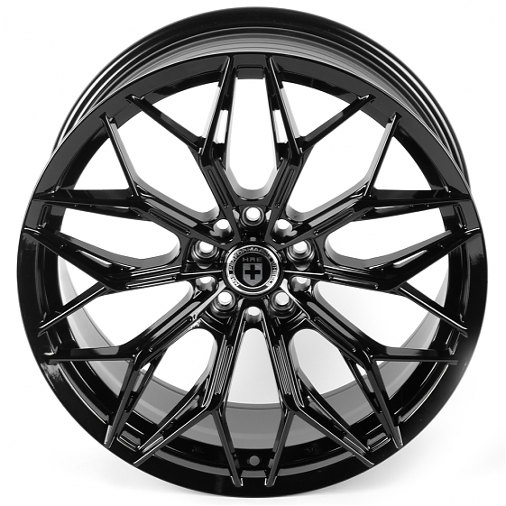 Литые диски 81645 HRE FC6006-CT508 19 J8.5 ET35 5x114.3 73.1 чёрный глянцевый: Фото 3
