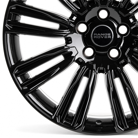 Литые диски 81024 Land Rover CT380-24075-5 20 J9.5 ET45 5x120 72.6 черный глянец: Фото 2