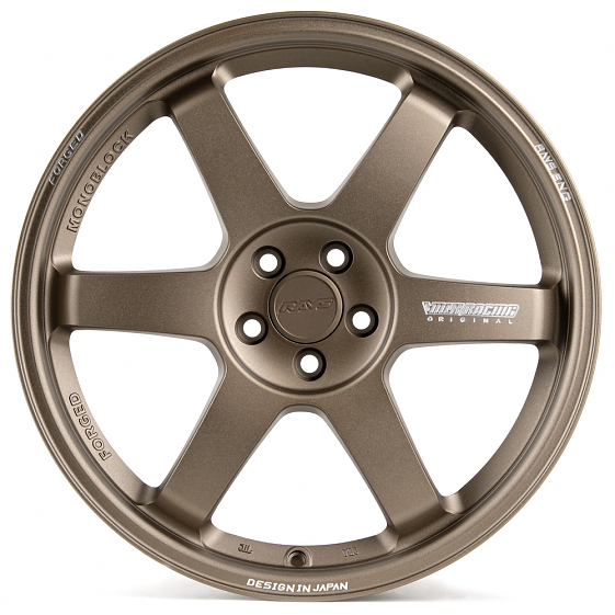 Литые диски 80938 Rays 6511X-SV282 18 J8.5 ET42 5x100 73.1 бронза тёмная: Фото 1