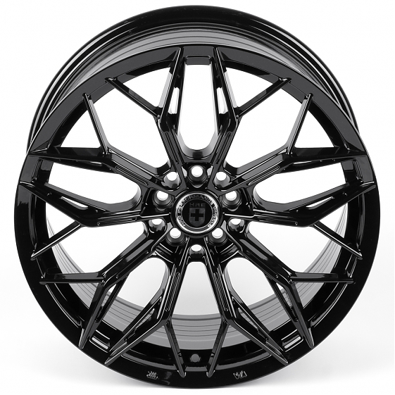 Литые диски 82422 HRE XF209 18 J8 ET40 5x100 73.1 чёрный глянцевый: Фото 3