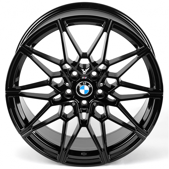 Литые диски 81870 BMW IVF-3143-SM186 19 J9 ET35 5x112 66.5 чёрный: Фото 3