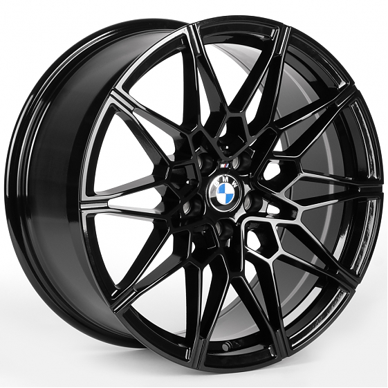 Литые диски 81870 BMW IVF-3143-SM186 19 J9 ET35 5x112 66.5 чёрный: Фото 4