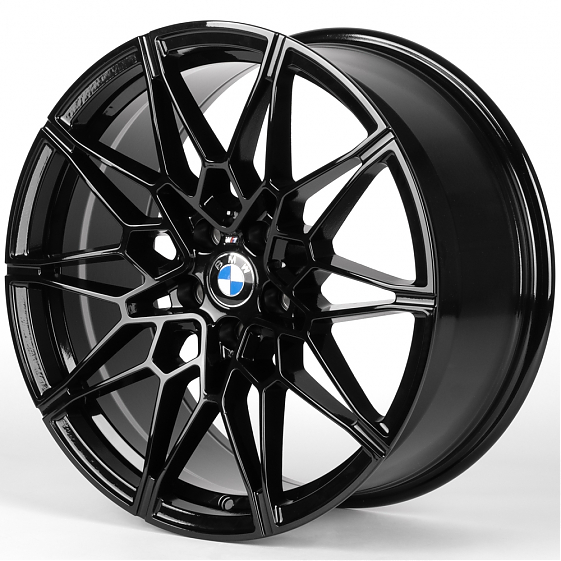 Литые диски 81870 BMW IVF-3143-SM186 19 J9 ET35 5x112 66.5 чёрный: Фото 5