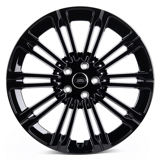 Кованые диски H231102T SL368-DS225 21 J8.5 ET43.5 5x120 72.6 чёрный глянцевый: Фото 1