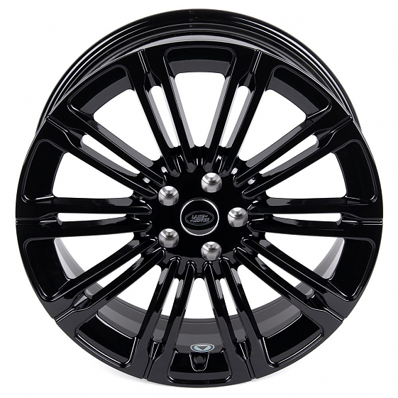 Кованые диски H231102T SL368-DS225 21 J8.5 ET43.5 5x120 72.6 чёрный глянцевый: Фото 3