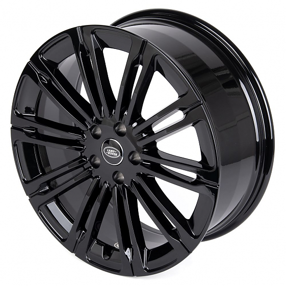 Кованые диски H231102T SL368-DS225 21 J8.5 ET43.5 5x120 72.6 чёрный глянцевый: Фото 6