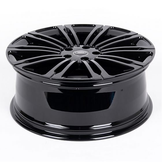 Кованые диски H231102T SL368-DS225 21 J8.5 ET43.5 5x120 72.6 чёрный глянцевый: Фото 7