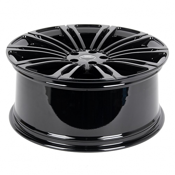 Кованые диски H231102S SL368-DS236 22 J9.5 ET42.5 5x120 72.6 чёрный глянцевый: Фото 7