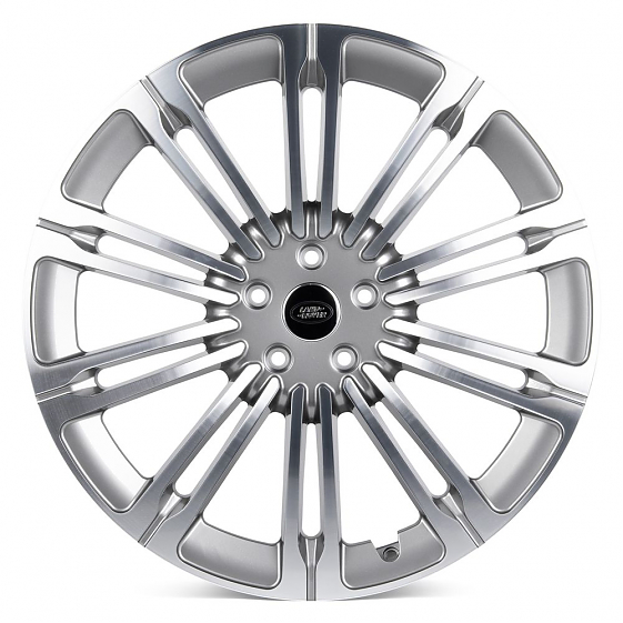 Кованые диски H260119S SKILL SL368-CS443 22 J9.5 ET42.5 5x120 72.6 графит глянцевый + полированные с: Фото 1