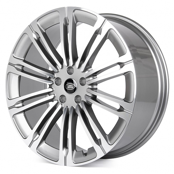 Кованые диски H260119S SKILL SL368-CS443 22 J9.5 ET42.5 5x120 72.6 графит глянцевый + полированные с: Фото 5
