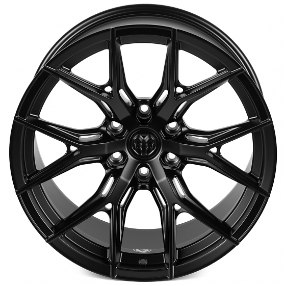 Кованые диски H241206W SV110-SK335 20 J10 ET-10 6x139.7 77.8 чёрный матовый: Фото 3