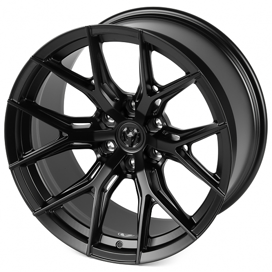 Кованые диски H241206W SV110-SK335 20 J10 ET-10 6x139.7 77.8 чёрный матовый: Фото 6