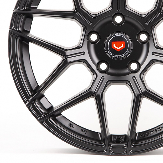 Литые диски 80783 Vossen BY06-SK154 17 J7.5 ET35 5x112 66.6 чёрный матовый: Фото 2