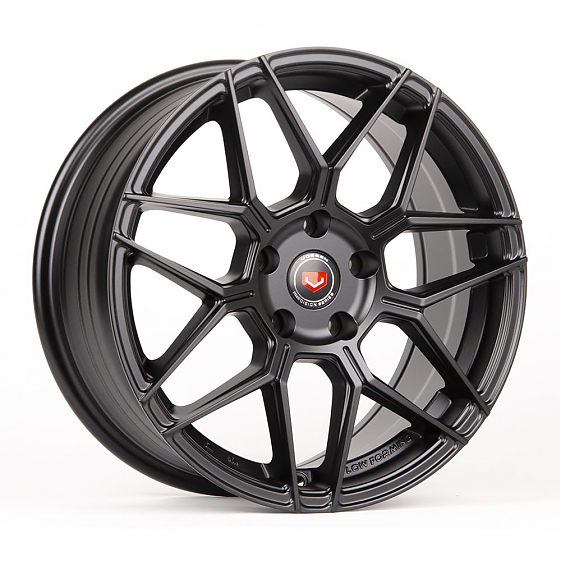 Литые диски 80783 Vossen BY06-SK154 17 J7.5 ET35 5x112 66.6 чёрный матовый: Фото 4