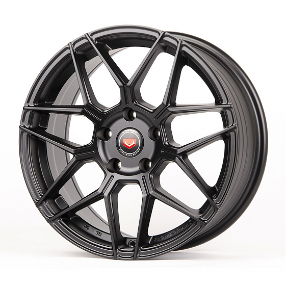 Литые диски 80783 Vossen BY06-SK154 17 J7.5 ET35 5x112 66.6 чёрный матовый: Фото 5