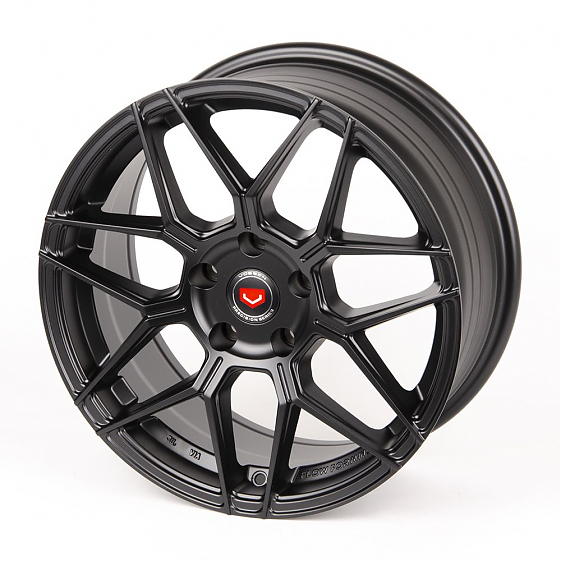 Литые диски 80783 Vossen BY06-SK154 17 J7.5 ET35 5x112 66.6 чёрный матовый: Фото 6
