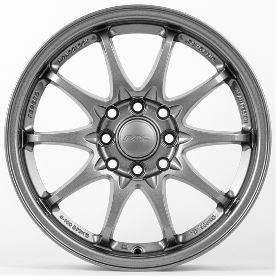 Литые диски 80362 Rays WT290-DS163 15 J7 ET35 4x100/4x114.3 73.1 графит: Фото 1