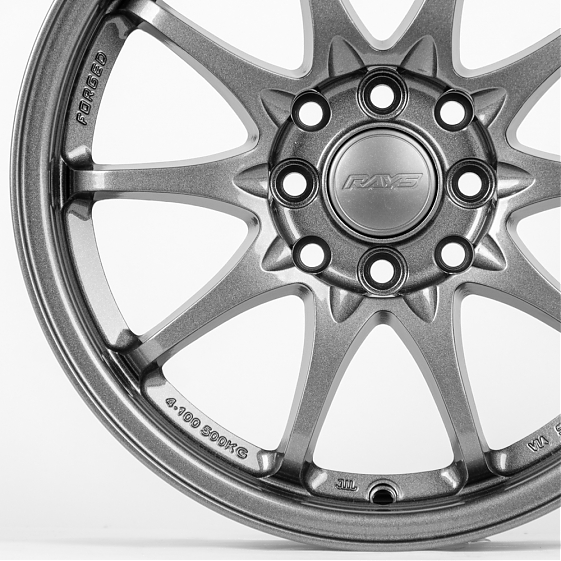 Литые диски 80362 Rays WT290-DS163 15 J7 ET35 4x100/4x114.3 73.1 графит: Фото 2